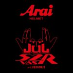 Sticker Arai Jul Rouge