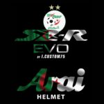 Sticker Arai Algérie SZR Evo