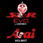 Sticker Arai Tunisie Evo