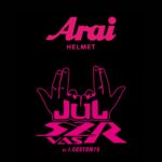 Sticker Arai Jul Rose