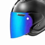 Visière iridium Bleu