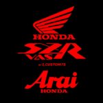 Sticker Arai SZR Honda