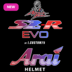Sticker Arai Africa Twin SZR EVO