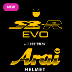 Sticker Arai Batman SZR EVO