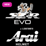 Sticker Arai Luffy SZR EVO