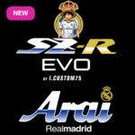 Sticker Arai Madrid SZR EVO