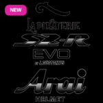 Sticker Arai Piraterie SZR EVO