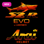 Sticker Arai Tn SZR EVO