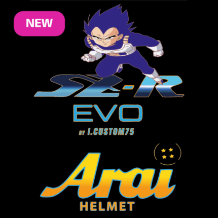 Sticker Arai Vegeta SZR EVO