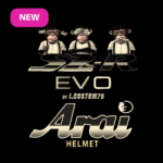 Sticker Arai 3 Singes Beige SZR EVO