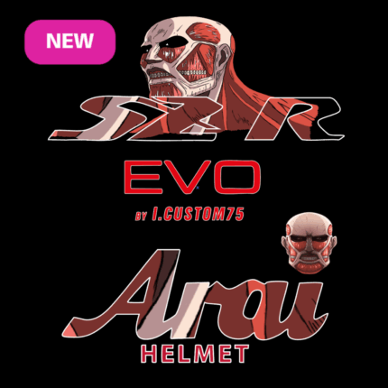 Stickers Arai SNK SZR EVO