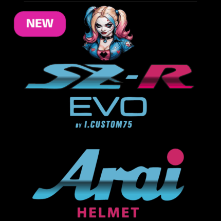 Stickers Arai Harley queen SZR EVO