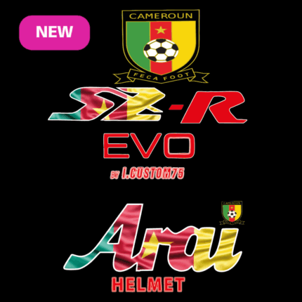 Stickers Arai Cameroune SZR EVO