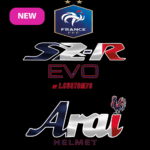 Stickers Arai FRANCE SZR EVO